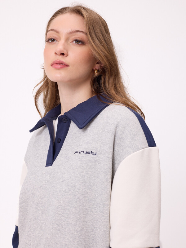 SWEATER PARKES RUSTY Gris Claro