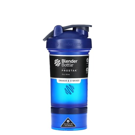 Shaker Prostak 651ml BlenderBottle Azul Oscuro