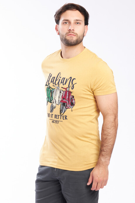 T-SHIRT TANOS 423 Amarillo