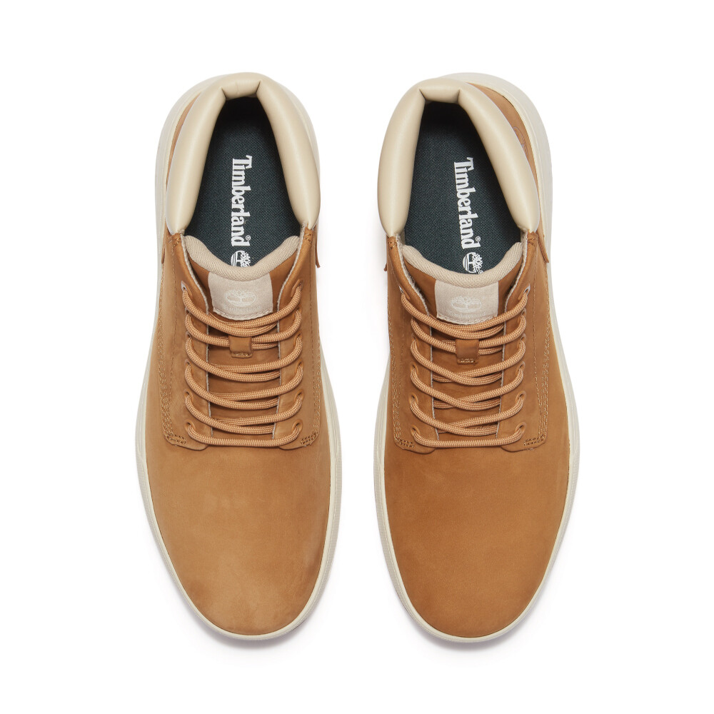 Zapatillas Mid Lace Up Hombre Md Brown Nubuck W Lt Bei