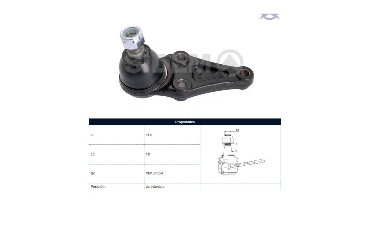 Rotula Del Mitsubishi L200 07-25 Der/Izq Rotula Del Mitsubishi L200 07-25 Der/Izq