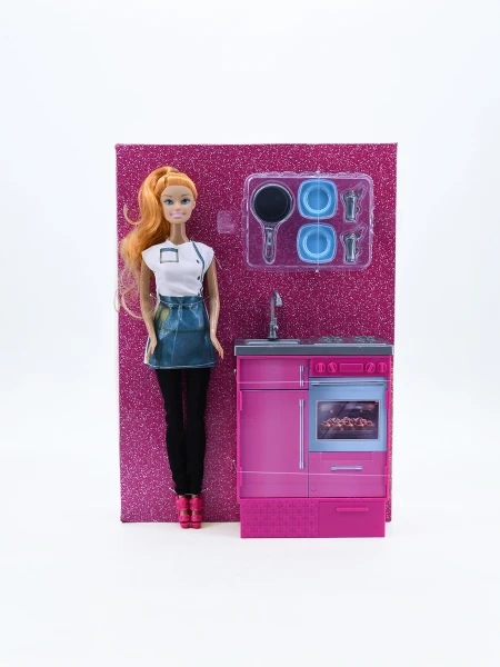 EMMA EN LA COCINA ROSADO