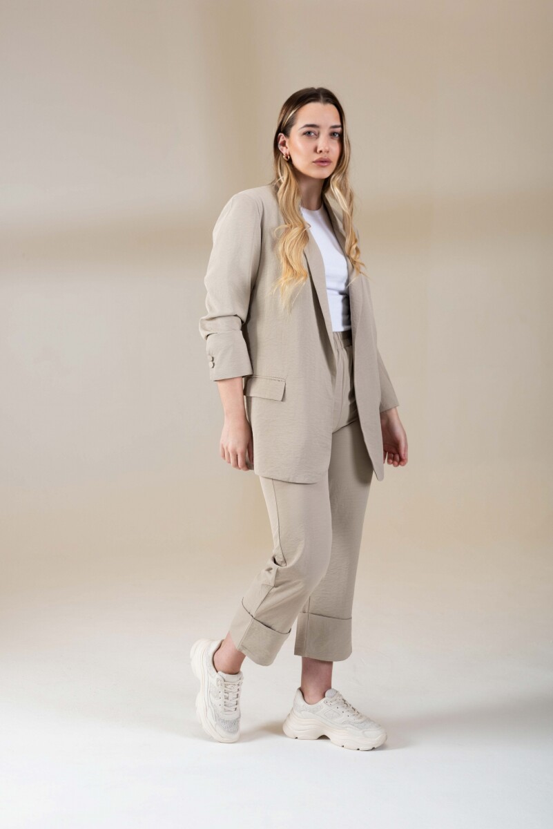 Blazer Luna - Tostado 