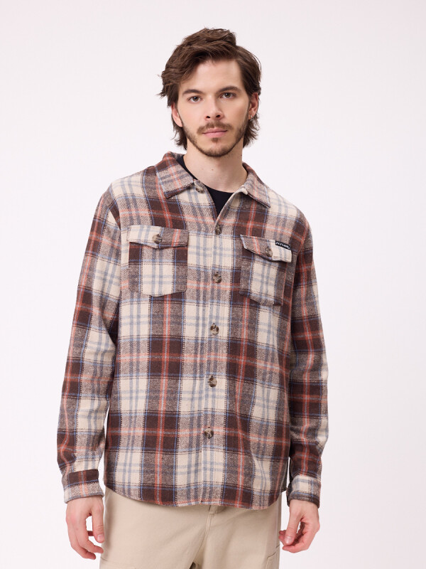 CAMISA RONNY RUSTY MarrÓn