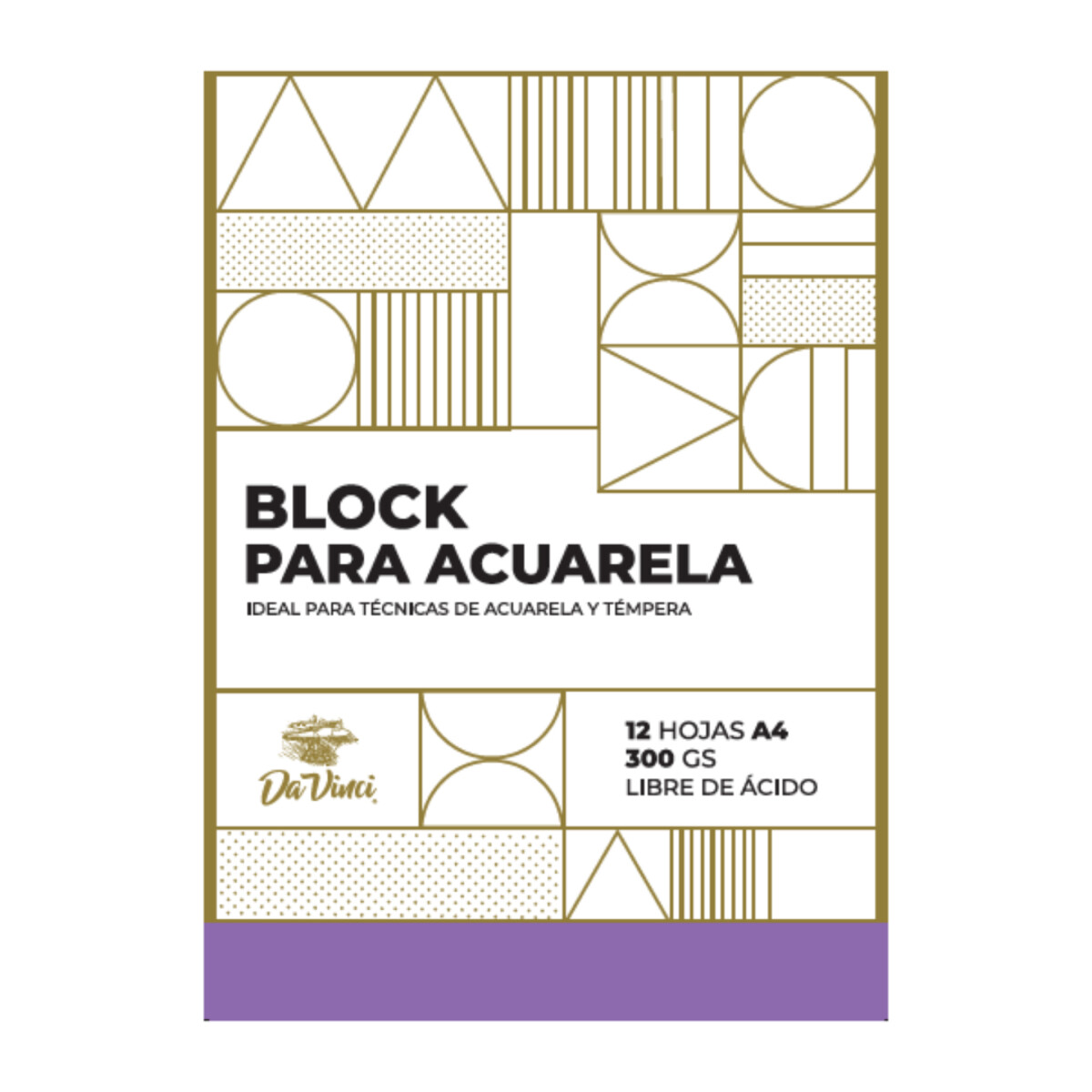 Block Da Vinci para Acuarela - 001 