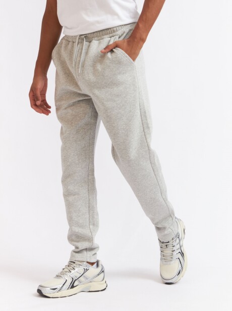 JOGGER LIMONERO GRIS MELANGE