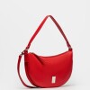 Cartera Al Hombro Lua En Napa Rojo