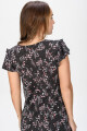 CAMISÓN TALLE ESPECIAL NEGRO ESTAMPADO