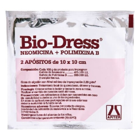 Apósitos Bio-Dress 2 Sobres Apósitos Bio-Dress 2 Sobres