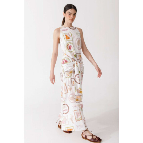 Vestido Mango Print Feria