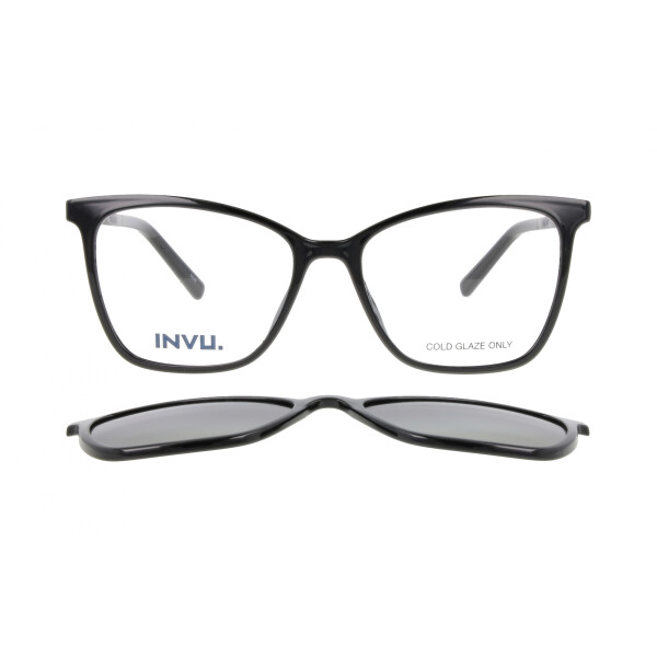 INVU Clip-On M4205A col Black Invu Clip-on M4205a Col Black