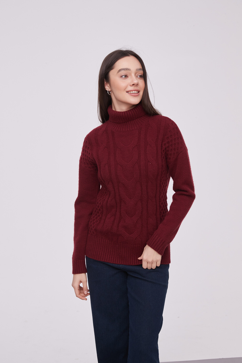 Sweater Somol Bordeaux Oscuro