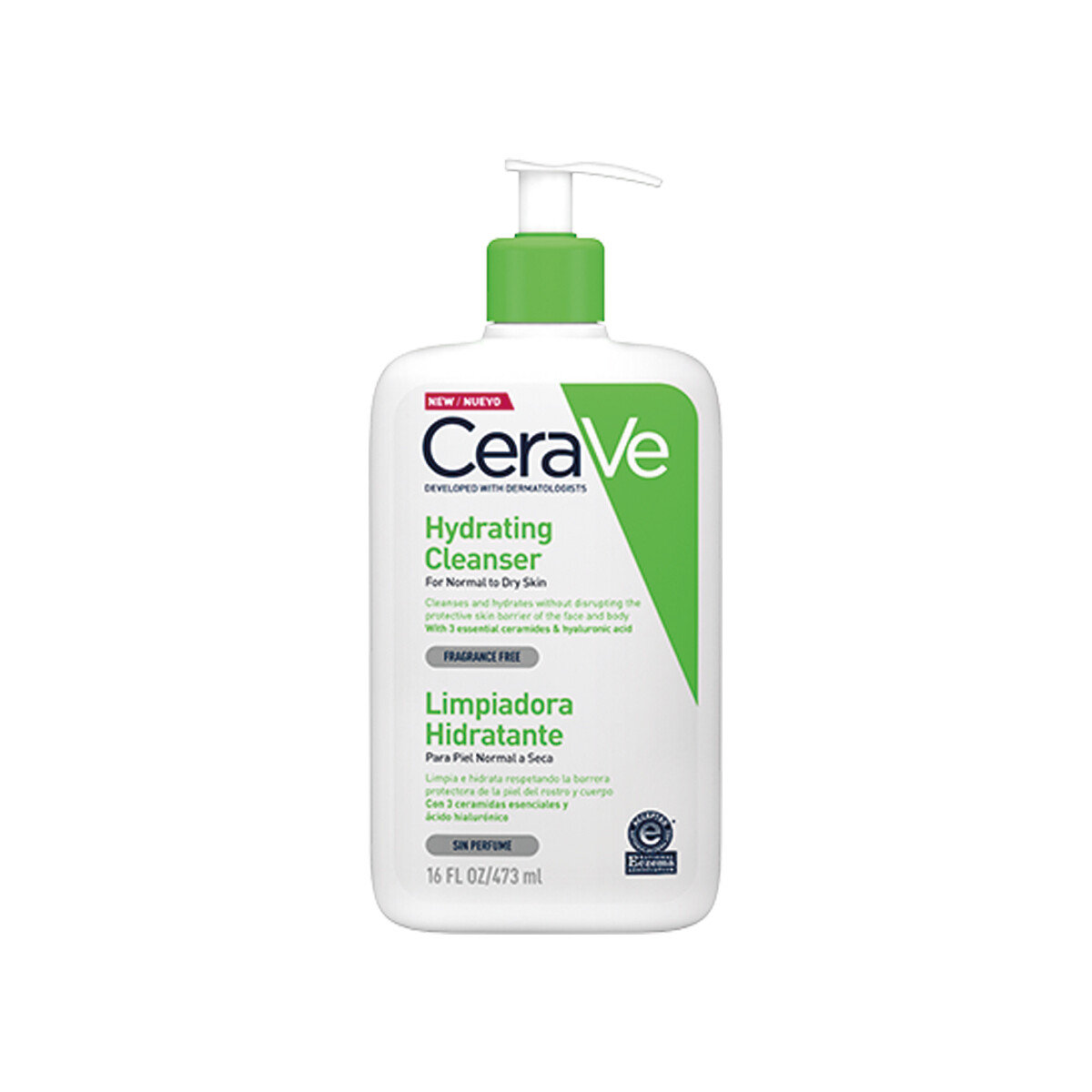 Limpiador Hidratante CeraVe Rostro y Cuerpo - 473 ml 