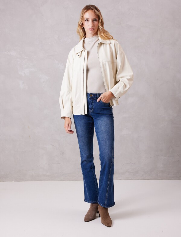 Camperita Bomber BEIGE CLARO