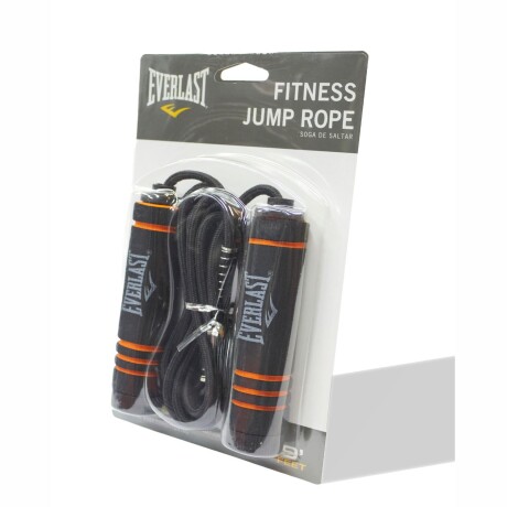 Cuerda de Saltar Everlast Negro / Naranja