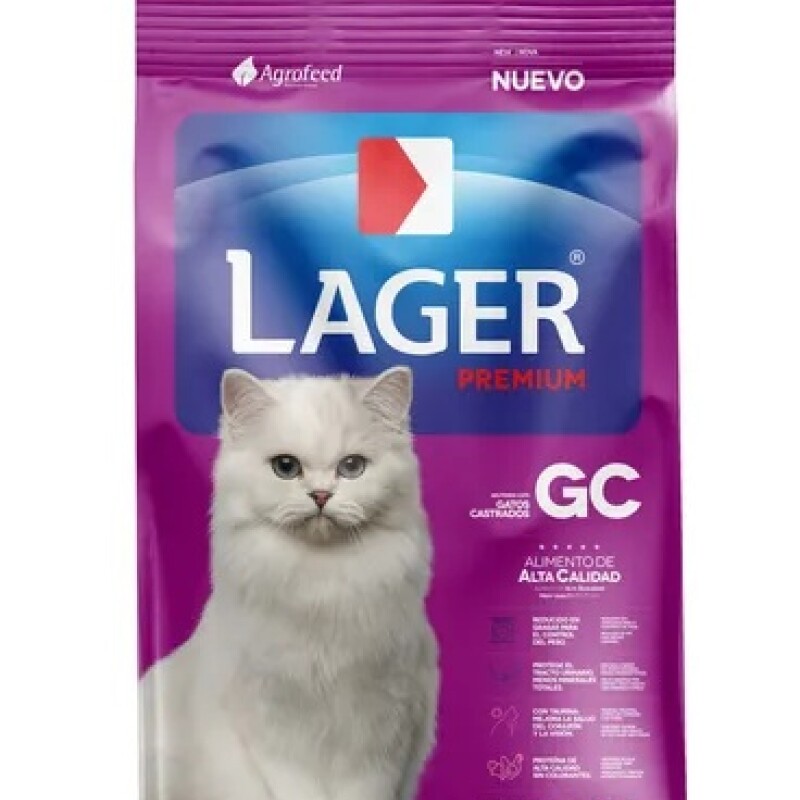 LAGER GATOS CASTRADOS 500G Lager Gatos Castrados 500g