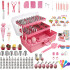 Set de Repostería IMBACK IBK-HMJ079 | 236 Piezas Rosa | Decoración de Tortas y Cupcakes | Acero Inoxidable y Silicona Set de Repostería IMBACK IBK-HMJ079 | 236 Piezas Rosa | Decoración de Tortas y Cupcakes | Acero Inoxidable y Silicona