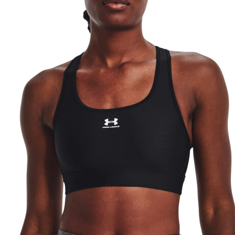 Top Under Armour MID Padless - Black Black