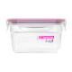 Pote con traba 537 ml ROSADO