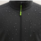 Campera Rompeviento e Impermeable Elastizada Unisex Gris Oscuro