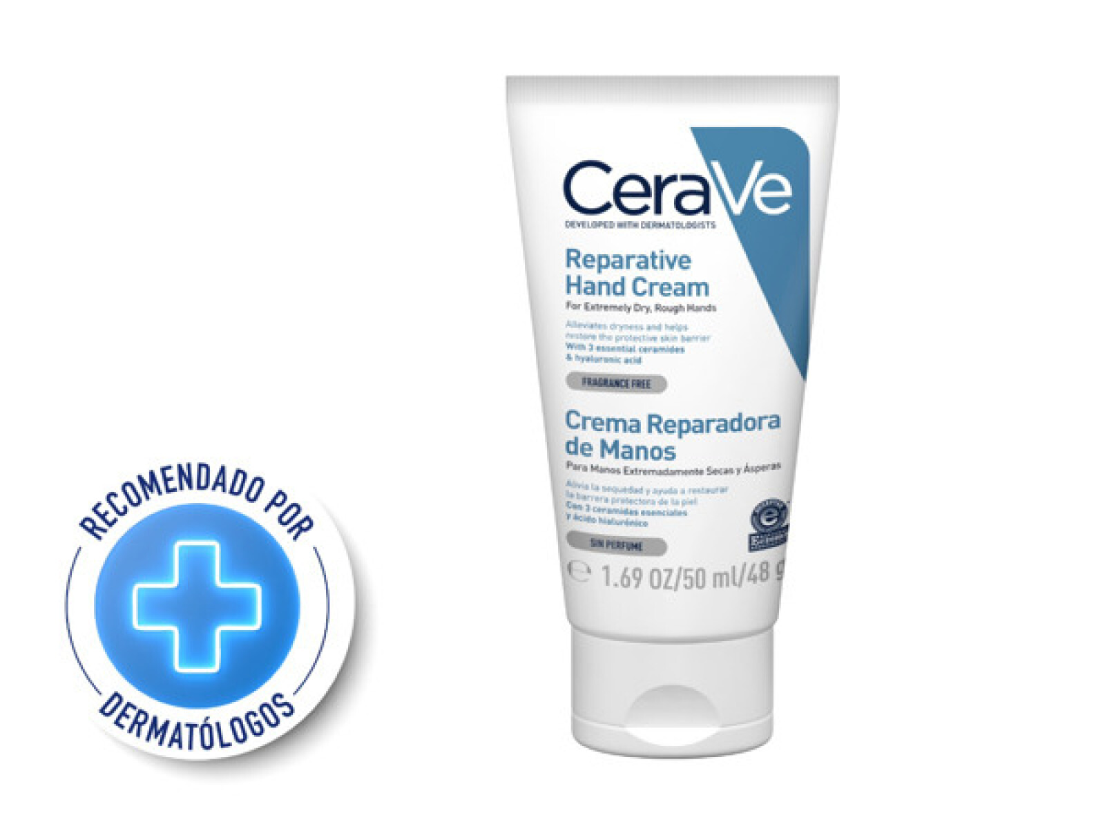CeraVe Crema Reparadora de Manos 50 ml – Hidratación y Protección