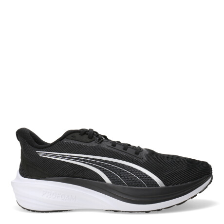 Championes de Hombre Puma Darter Pro Negro - Blanco - Plateado