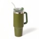 Jarra Vaso Terminico 1200ml Ac Inox y sorbete en Ac inox Verde
