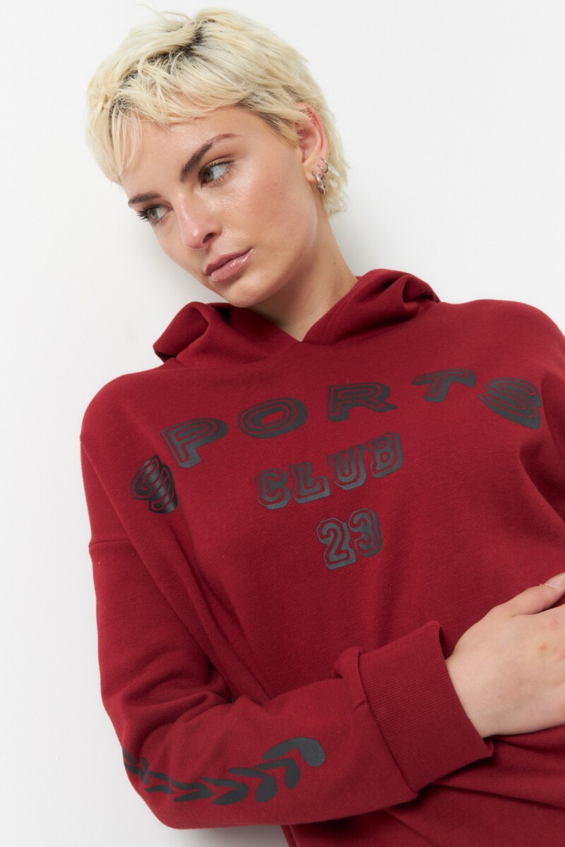 CANGURO SPORT TWENTY Rojo Oscuro