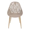 SILLA LUCENA BEIGE P/JARDIN Unica