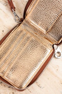 Billetera Tachas Marron