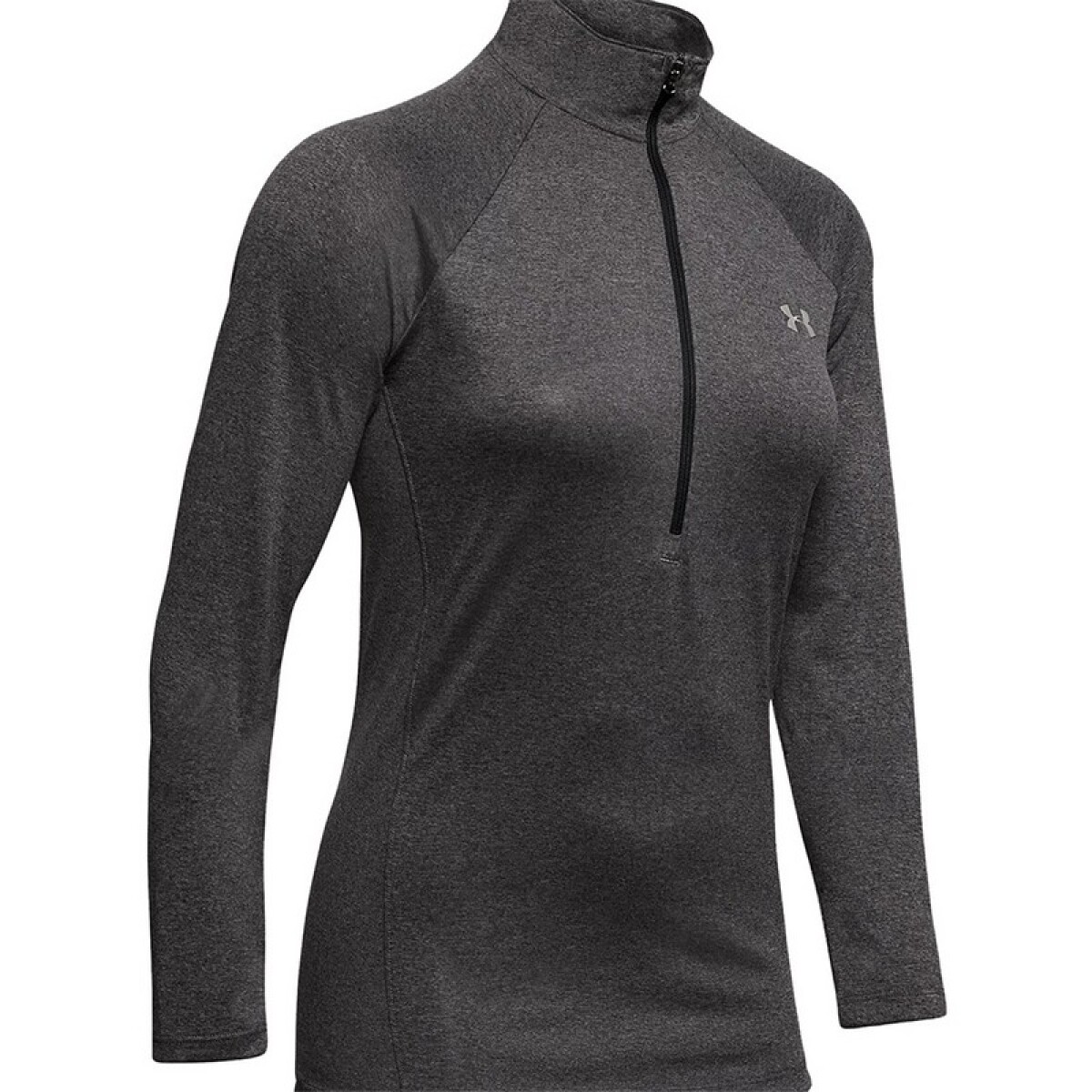 Remera Under Armour New Tech 1/2 Zip - Gris 