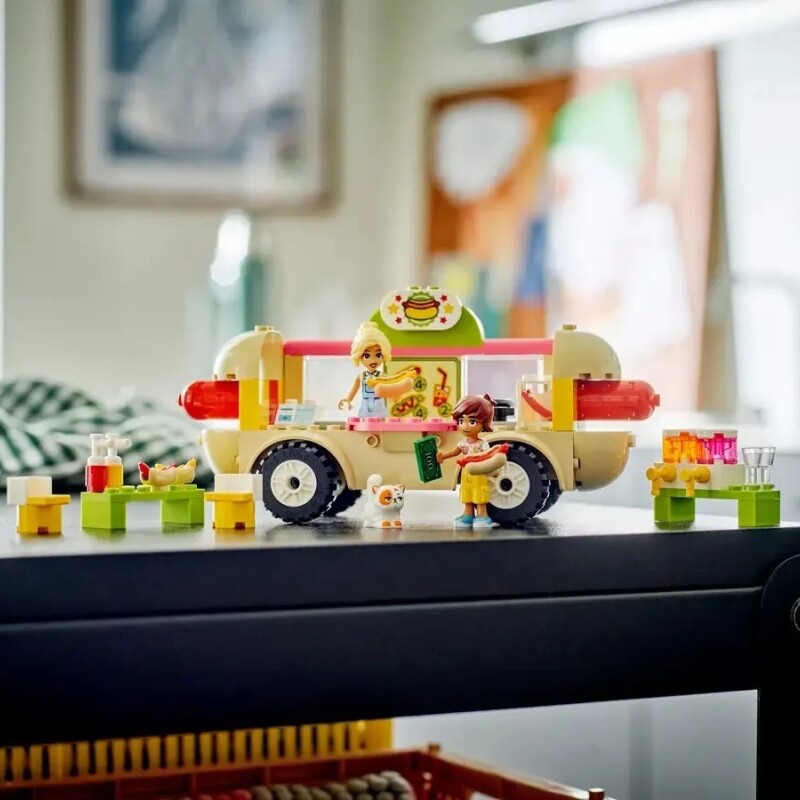 Lego Friends Camion De Hot Dogs Leo Y Kaya Lego Friends Camion De Hot Dogs Leo Y Kaya