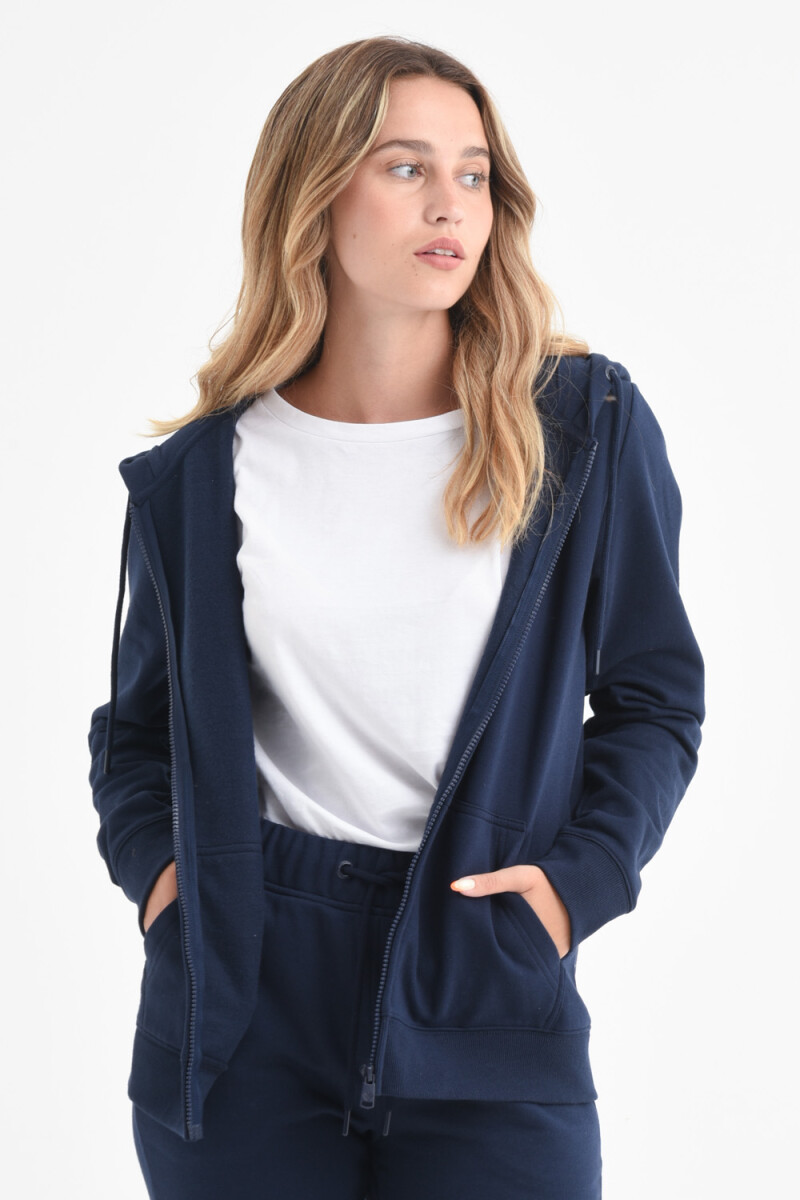Campera deportiva Azul Marino
