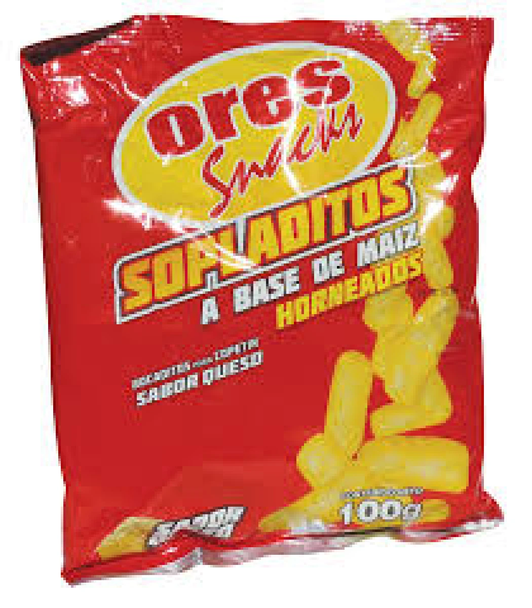 SNACK SOPLADITO ORES 100G QUESO 