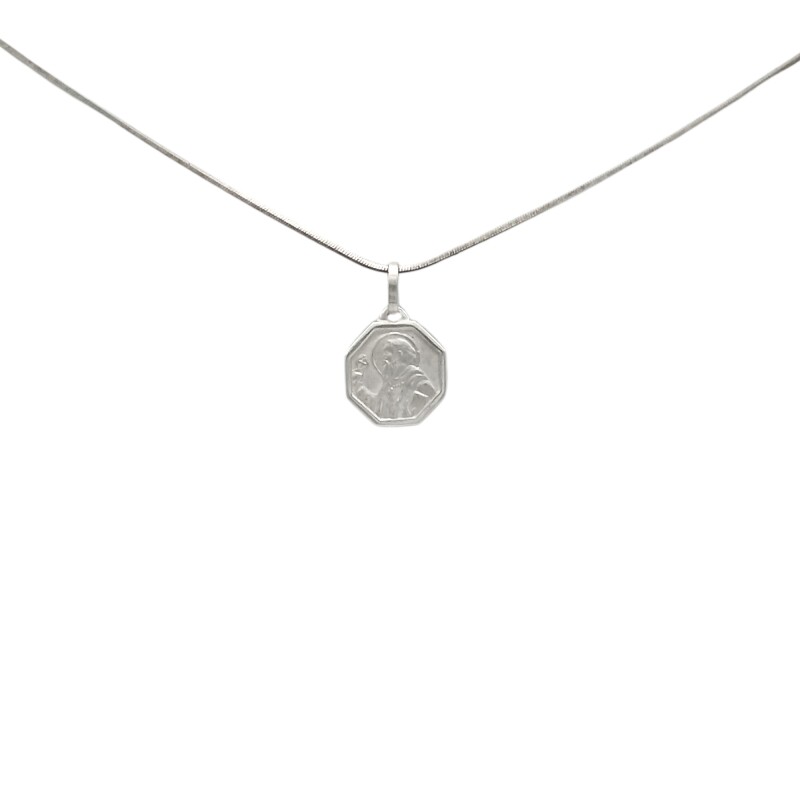 Dije San Benito-Plata 925-Sin Piedra-CP3115 sinpiedra