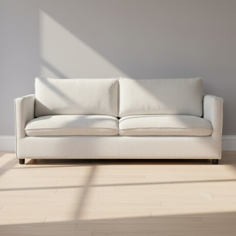 SOFÁ 3 CUERPOS TELA NATURAL-BEIGE AMSTERDAM BEIGE