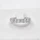 Anillo Sin Fin En Oro 18K Blanco Y Brillantes Anillo Sin Fin En Oro 18K Blanco Y Brillantes