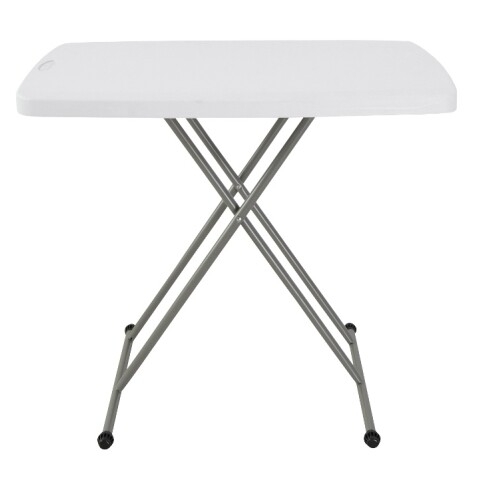 MESA PLEGABLE DE SERVICIO RECTANGULAR POLIPROPILENO MESA PLEGABLE DE SERVICIO RECTANGULAR POLIPROPILENO