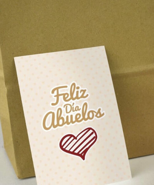 Tarjeta abuelos 10x15. DISEÑO 7
