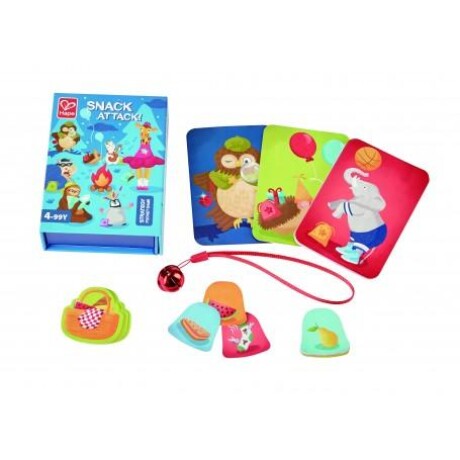 Hape Juego de cartas ataque de bocadillos Hape Juego de cartas ataque de bocadillos