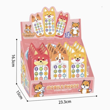 Celular Didactico Puppy Varios Colores 001
