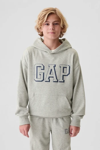 Canguro Logo Gap Niño Light Heather Grey B08