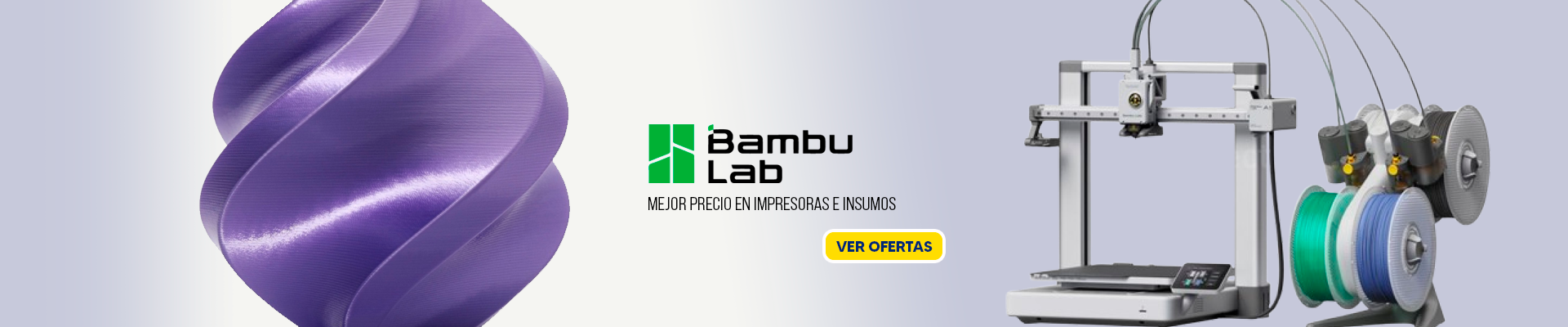 ¡Impresoras 3D y accesorios, hasta 24 cuotas!