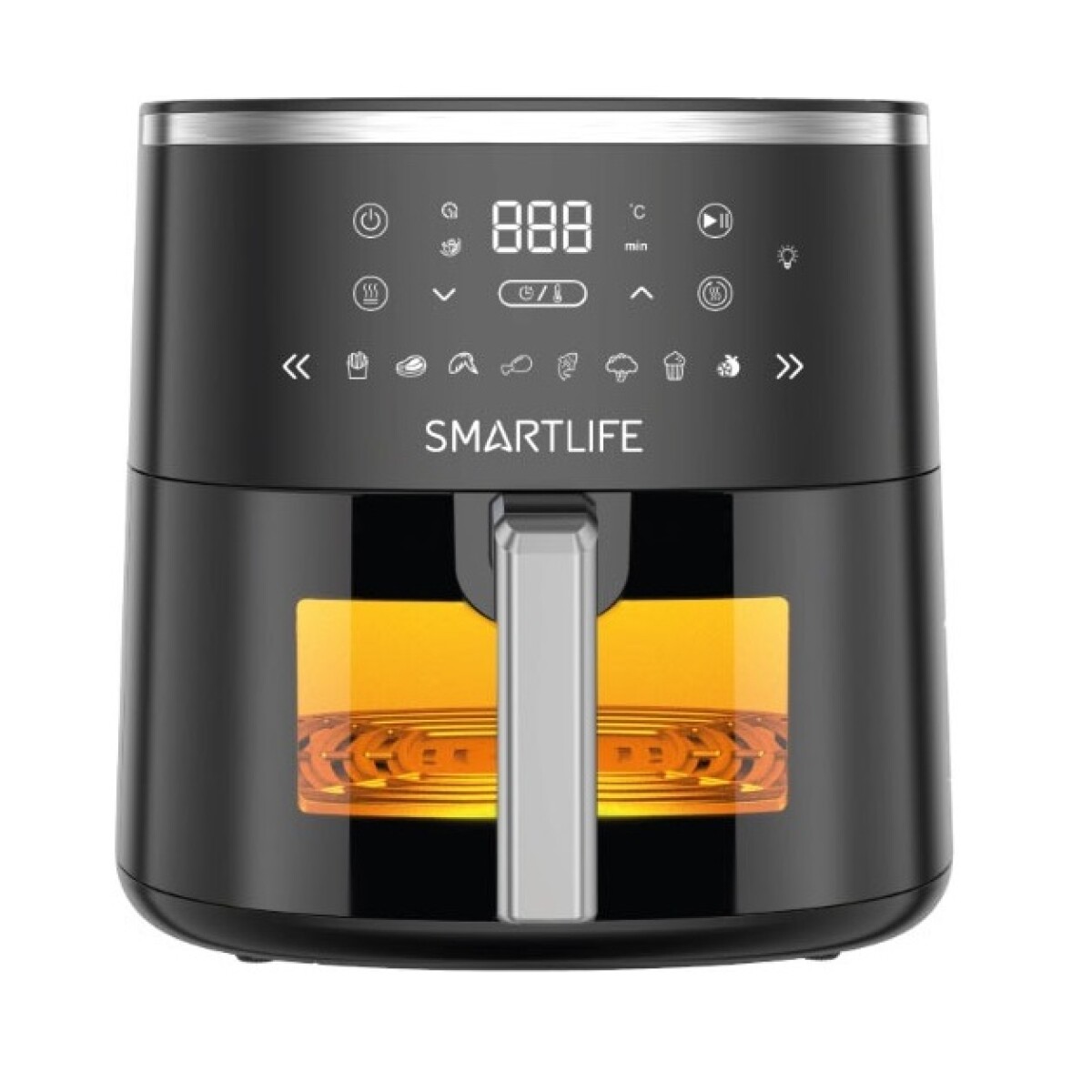 Smartlife Airfryer Digital 6l Sl-afdv006 Color Negro 