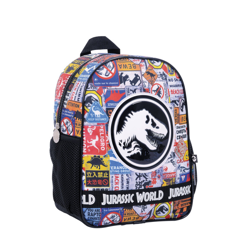 Mochila Jurassic Park Mini Jurassic World Negro - Multicolor