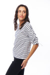 REMERA INCA BLANCO RAYAS