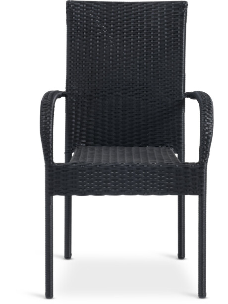 Silla apilable GUDHJEM negro Silla apilable GUDHJEM negro