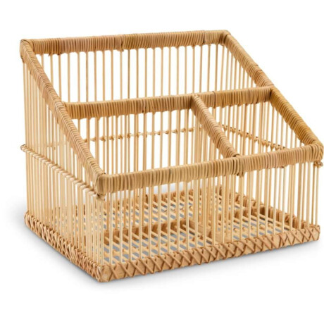 Organizador Maquillaje Horndal 25X20Cm Bamboo