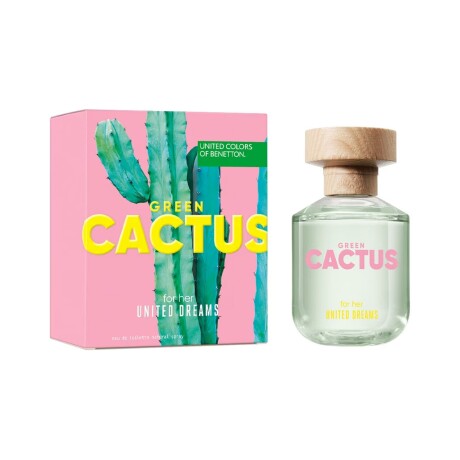 Perfume Benetton United Dreams Green Cactus For Her EDT 80ml Original Perfume Benetton United Dreams Green Cactus For Her EDT 80ml Original