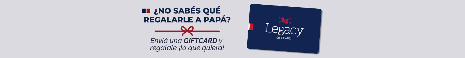 Giftcard para papá